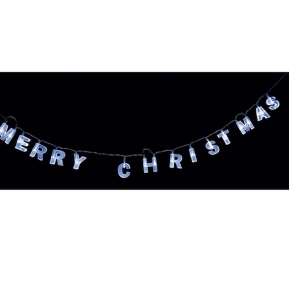 Anko Merry Christmas string lights